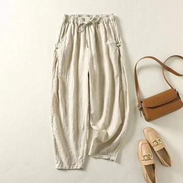 Sofi | Pantaloni ampi in cotone – eleganza e comfort assoluto