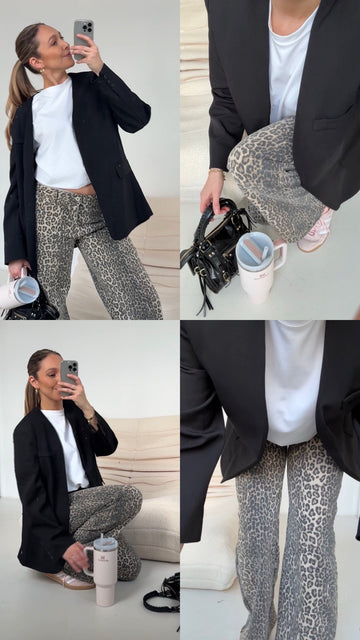 LEOPRINT DENIM