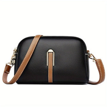Mila™ | Borsa a Spalla con Stampa Litchi Embossed