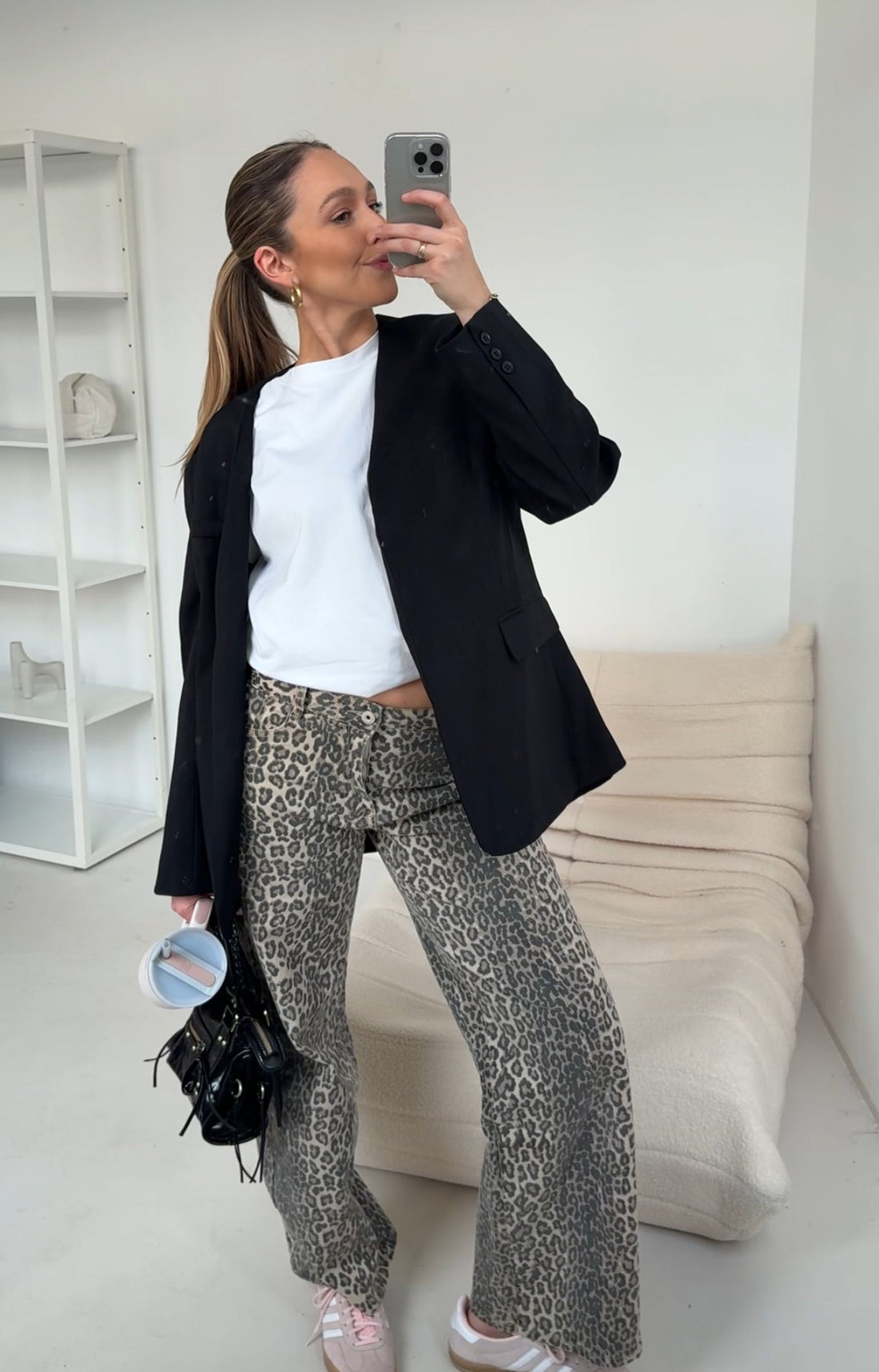 LEOPRINT DENIM